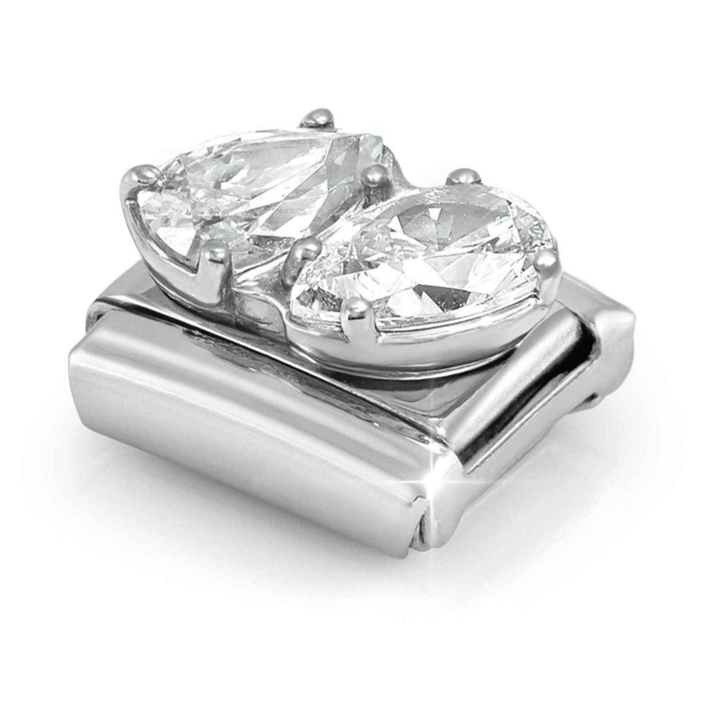 Nomination Composable Silver Double Teardrop Charm 330329/09