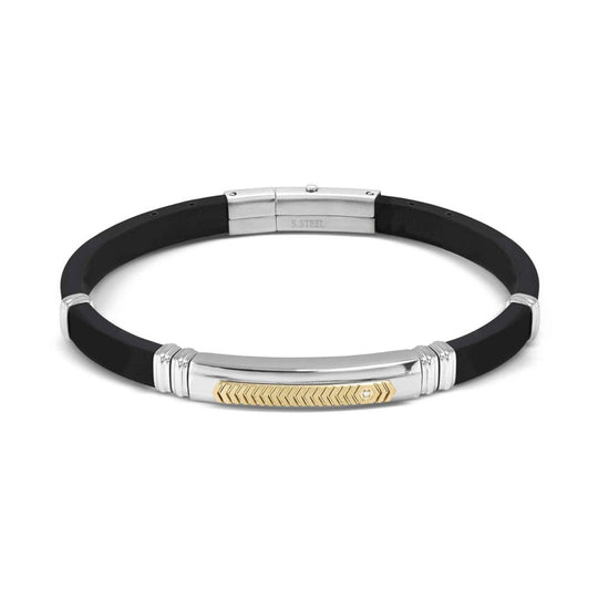 Nomination Mens City Adjustable Silicone Bracelet 028819/057
