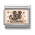 Nomination Composable Classic Rose Gold Scorpio Charm