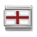 Nomination Composable Silver England Flag Charm 330207/03