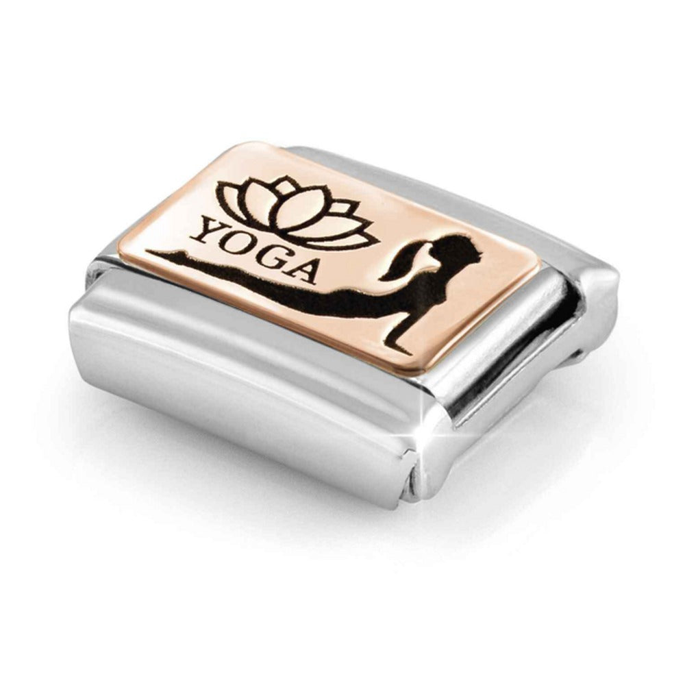 Nomination Composable Rose Gold Yoga Profile Charm
