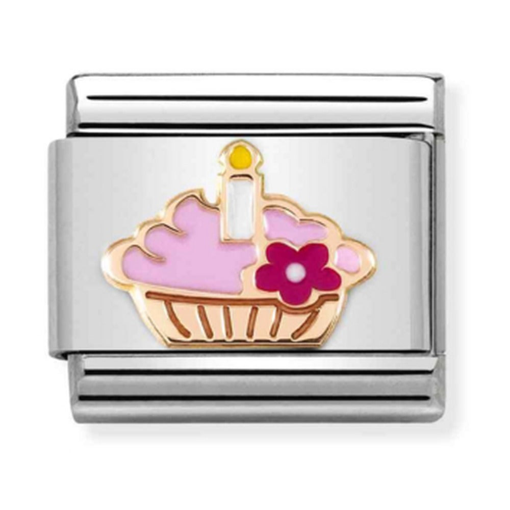 Nomination Cupcake With Candle Charm 430202/08