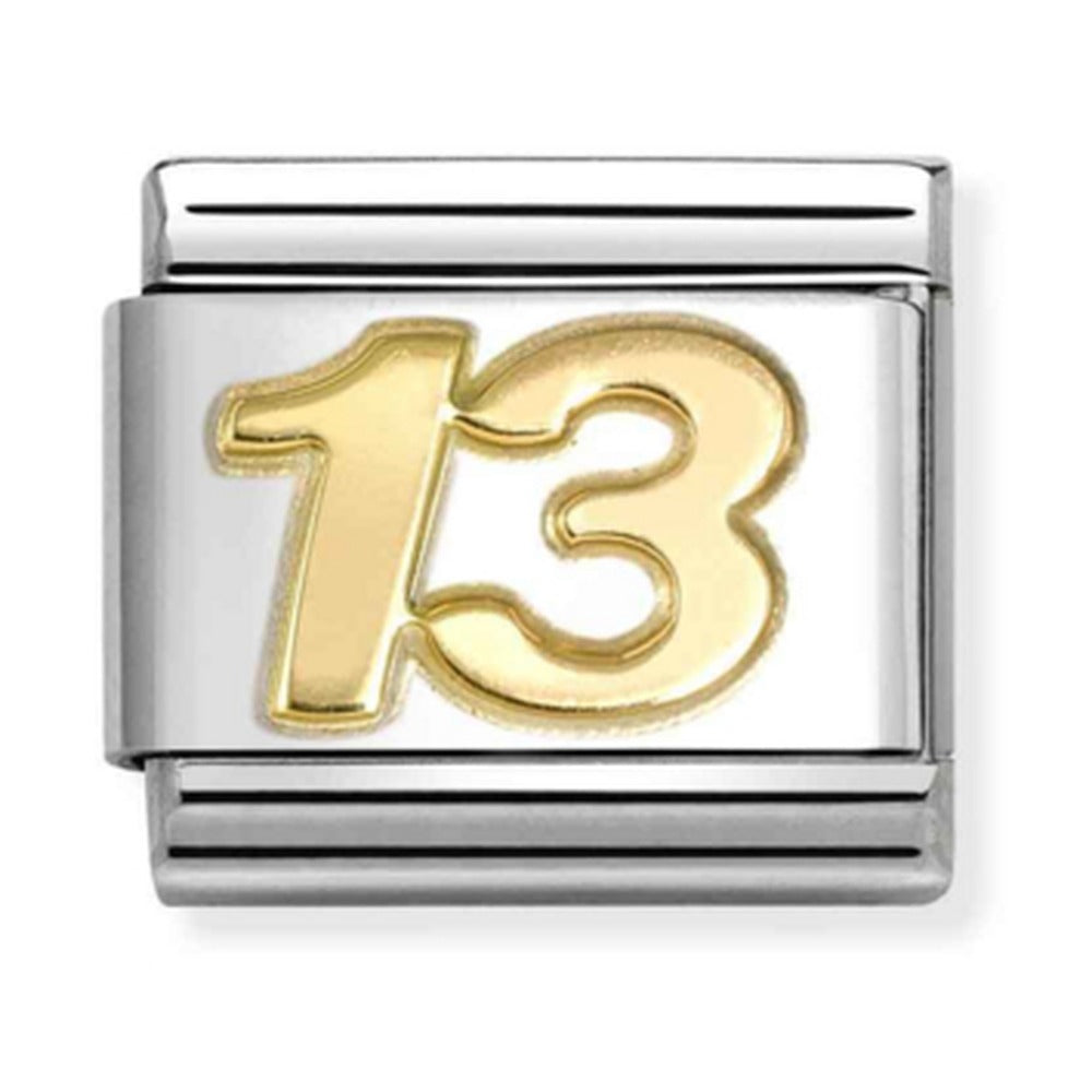 Nomination Composable Gold 13 Charm 030109/44