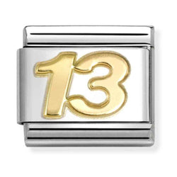 Nomination Composable Gold 13 Charm 030109/44