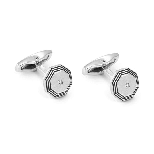 Nomination Mens Strong Diamond Cufflinks 028346/064
