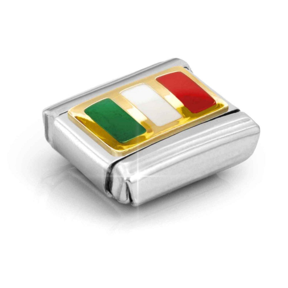 Nomination Composable Gold Italy Flag Charm 030234/21
