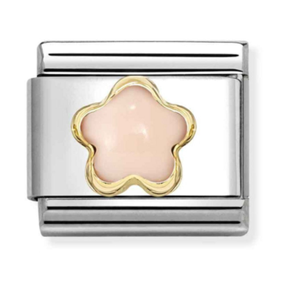 Nomination Composable Gold Coral Flower Charm 030522/10