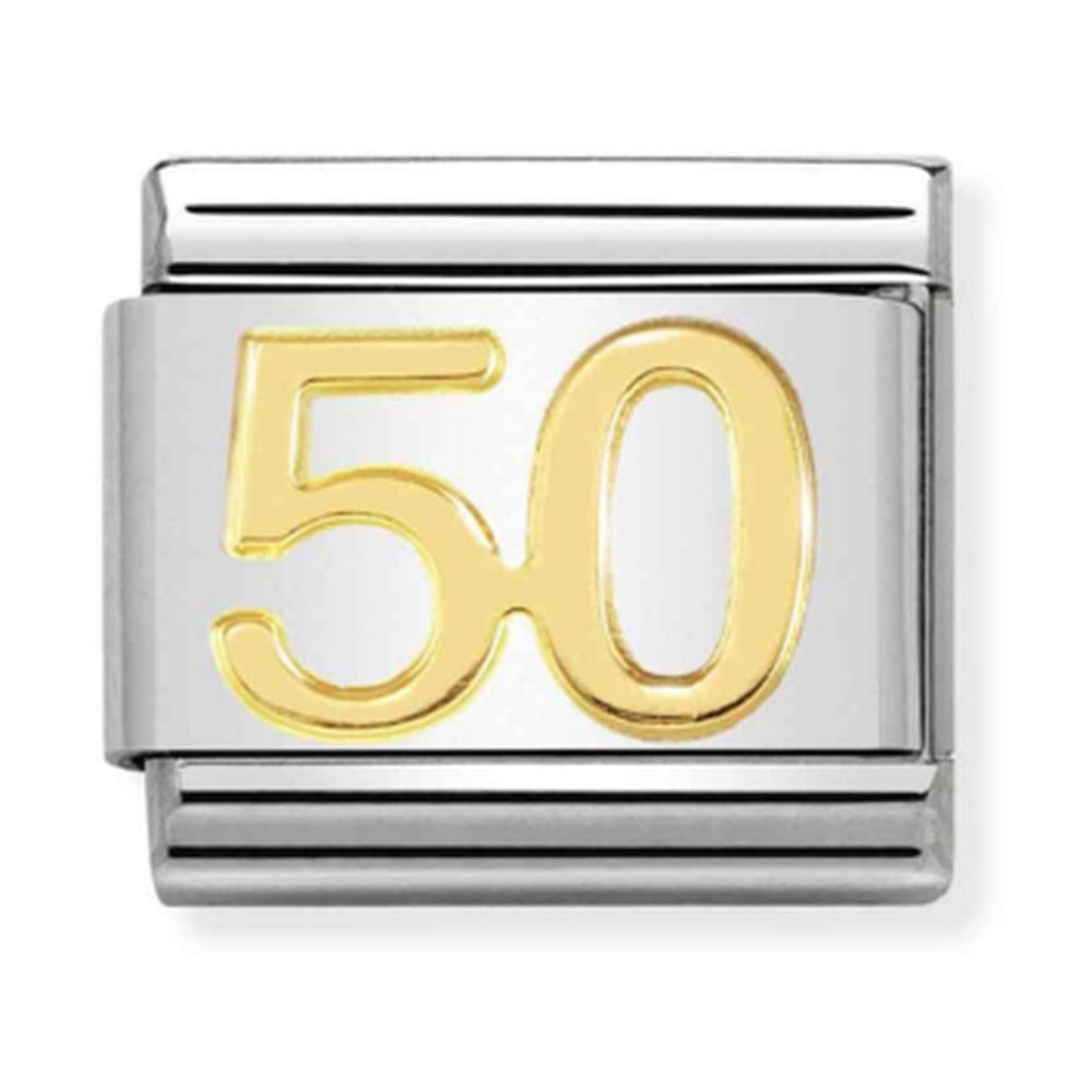 Nomination Composable Gold 50 Charm 030109/42