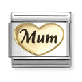 Nomination Composable Gold Mum Charm 030285/80