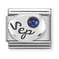 Nomination Composable Silver September Sapphire Charm 330505/09