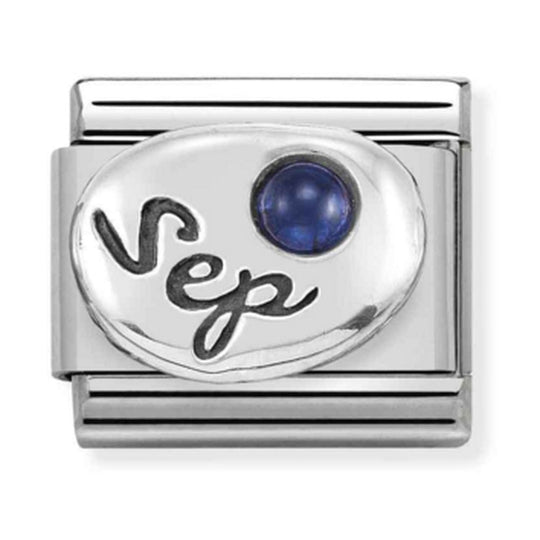 Nomination Composable Silver September Sapphire Charm 330505/09