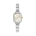 Nomination Paris Rectangular, Silver Dial Bracelet Watch 076039/017