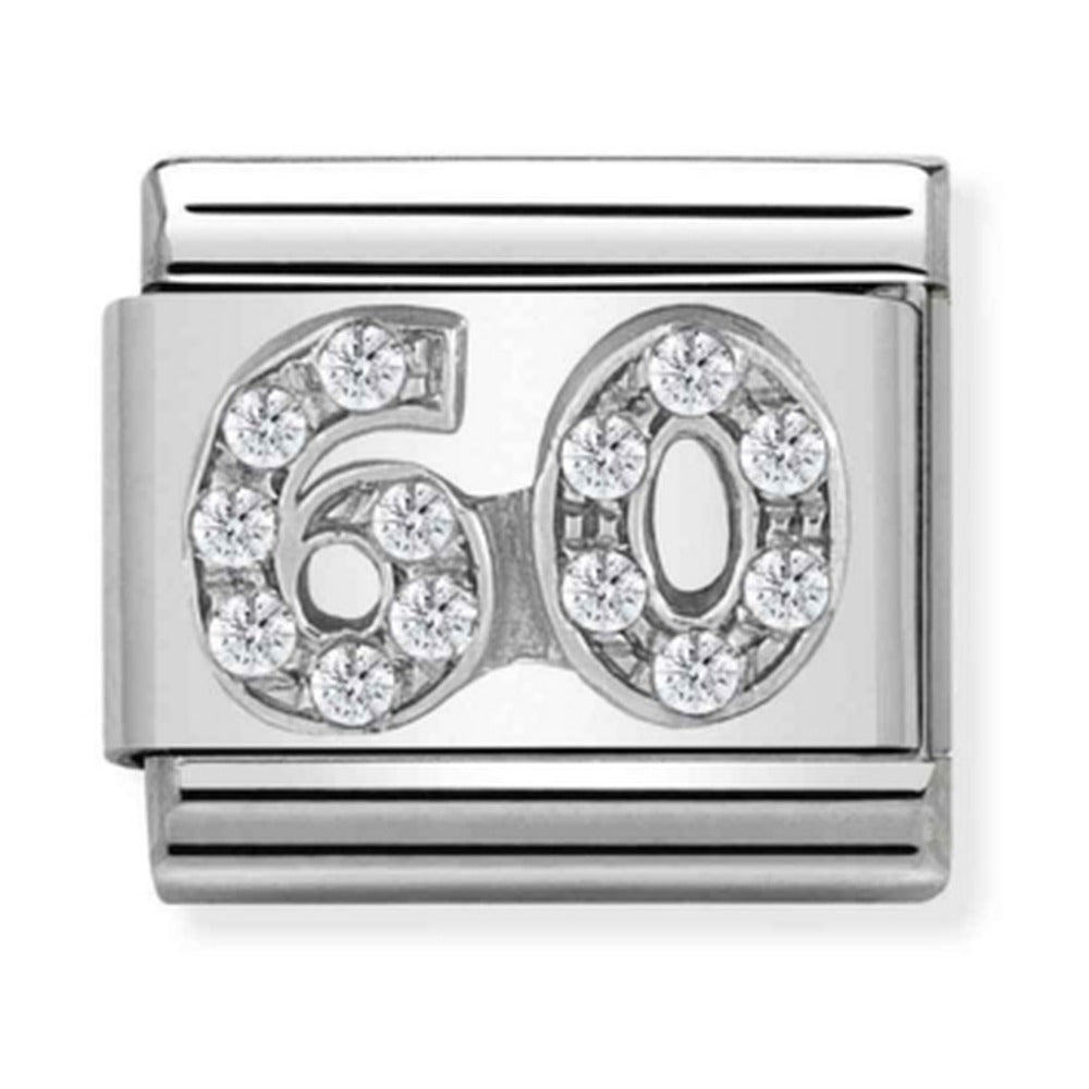 Nomination Composable Silver CZ 60 Charm 330304/24