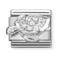 Nomination Composable Silver CZ Sea Turtle Charm 330304/46