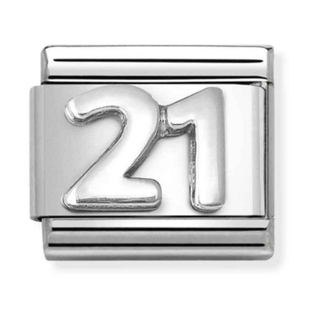 Nomination Composable Silver 21 Charm 330101/57