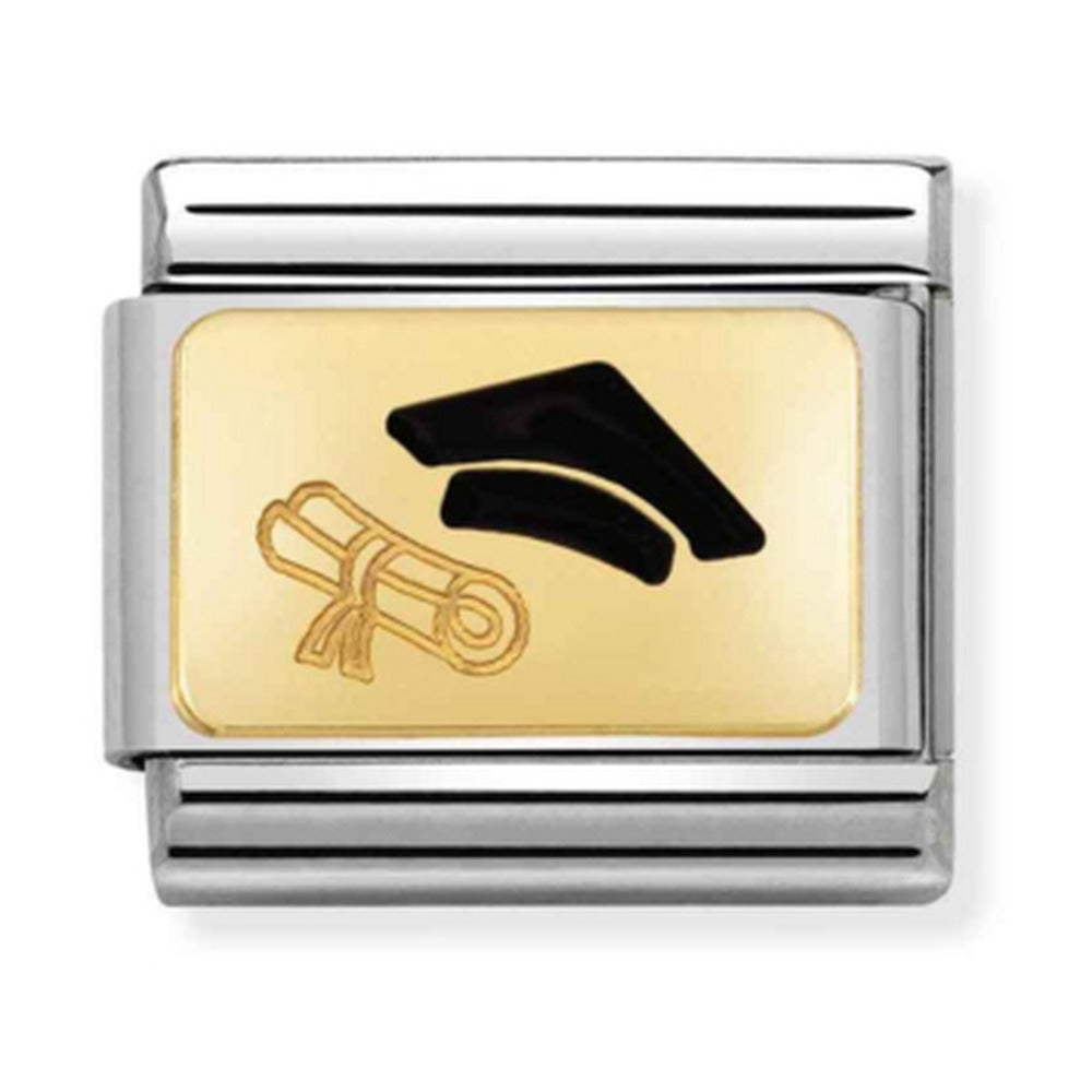 Nomination Composable Gold Graduation Charm 030284/27