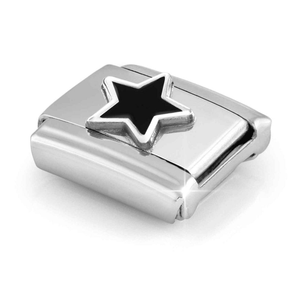 Nomination Composable Silver Black Star Charm 330202/05