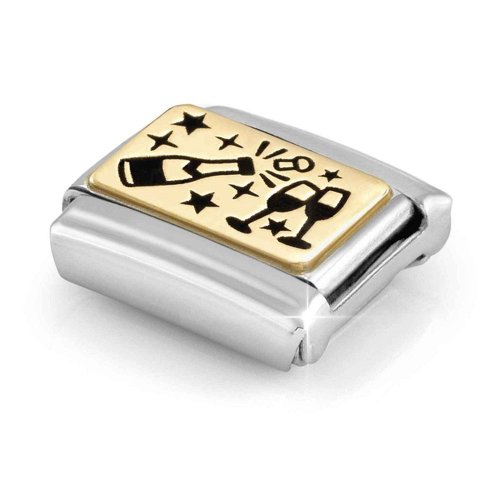 Nomination Composable Gold Cheers Charm 030166/61