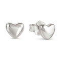 Nomination Armonica Heart Stud Earrings Silver