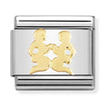 Nomination Composable Gold Zodiac Gemini Charm 030104/03