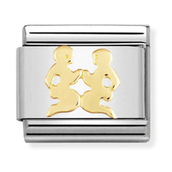 Nomination Composable Gold Zodiac Gemini Charm 030104/03