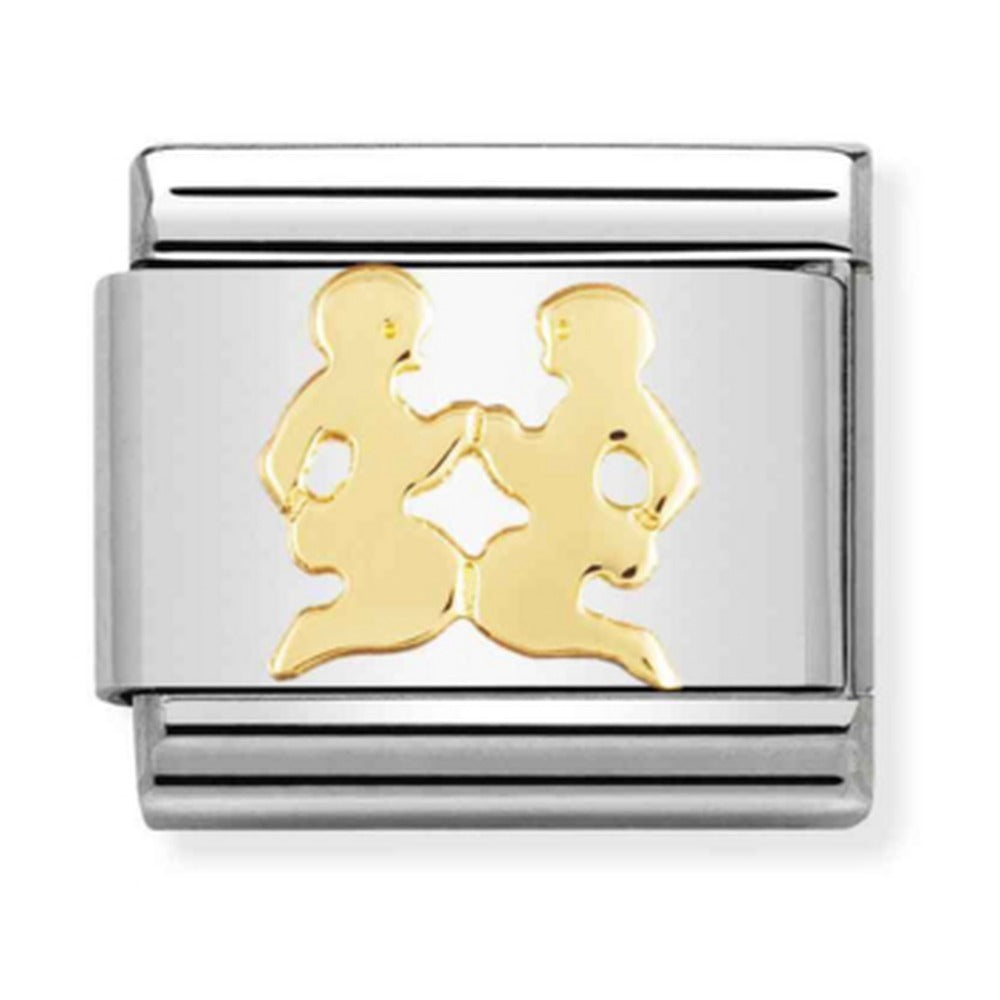 Nomination Composable Gold Zodiac Gemini Charm 030104/03