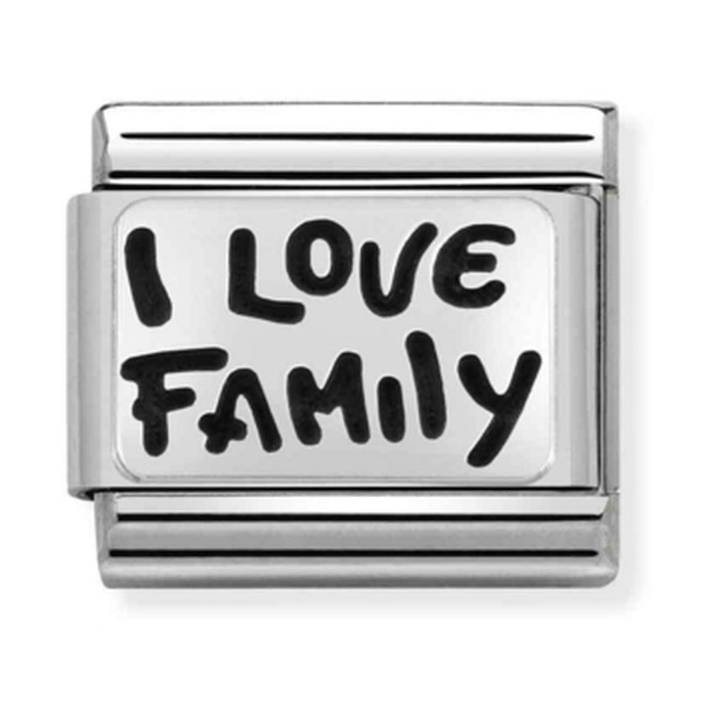 Nomination Composable Silver Love Family Charm 330102/34
