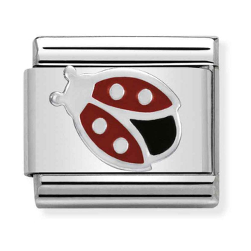 Nomination Composable Silver Ladybird Charm 330202/15