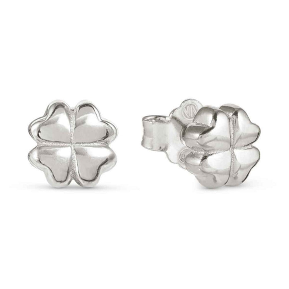 Nomination Armonica Four-Leaf Clover Stud Earrings Silver
