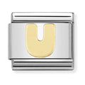 Nomination Composable Gold Letter U Charm 030101/21