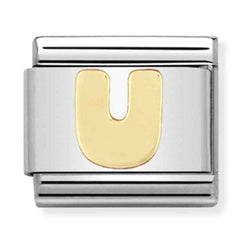 Nomination Composable Gold Letter U Charm 030101/21