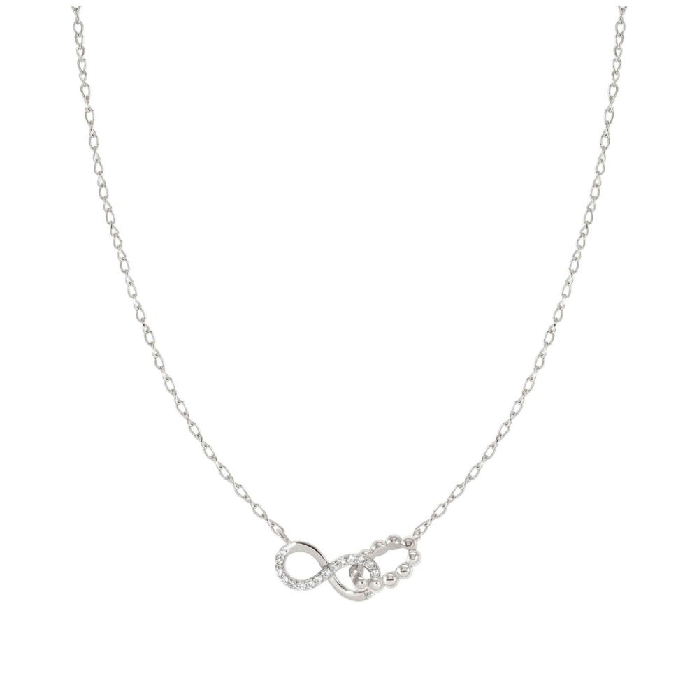 Nomination Lovecloud Mini Bead Hoop & Infinity Necklace Silver *