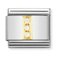 Nomination Composable Gold CZ Letter I Charm 030301/09