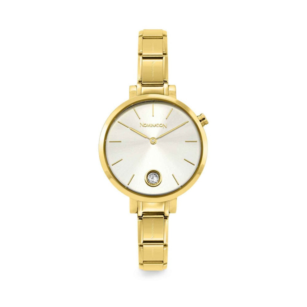 Nomination Paris Watch with Round Silver Dial Bracelet Watch 076035/017