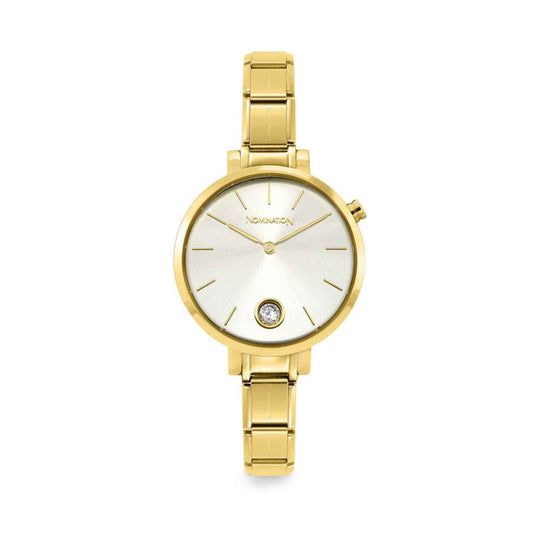Nomination Paris Watch with Round Silver Dial Bracelet Watch 076035/017