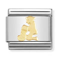 Nomination Composable Gold Zodiac Aquaries Charm 030104/11