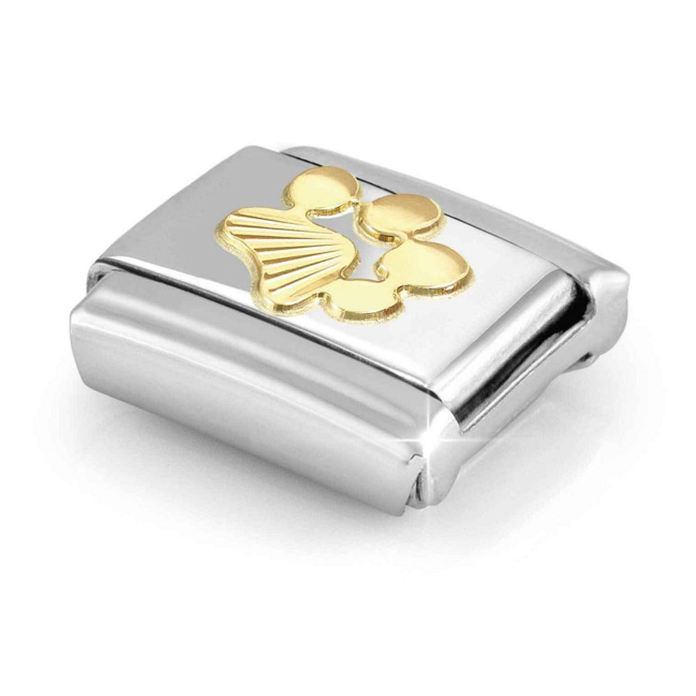 Nomination Composable Gold Diamond Cut Paw Print Charm 030149/44