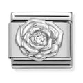 Nomination Composable Silver CZ Rose Charm 330311/12