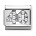 Nomination Composable Silver CZ 40 Charm 330304/22