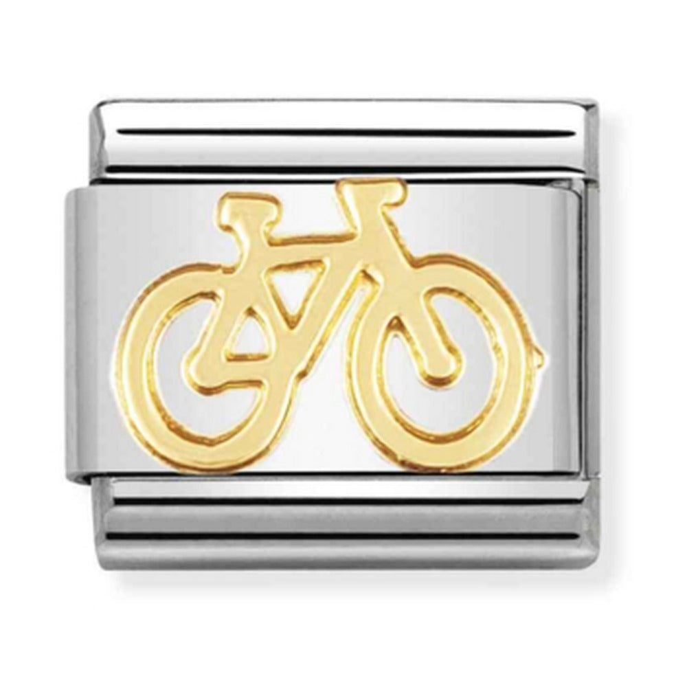 Nomination Composable Gold Bike Charm 030108/04