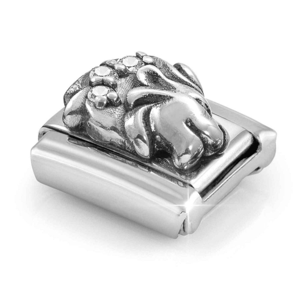 Nomination Composable Silver CZ Zodiac Leo Charm 330326/05