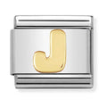 Nomination Composable Gold Letter J Charm 030101/10