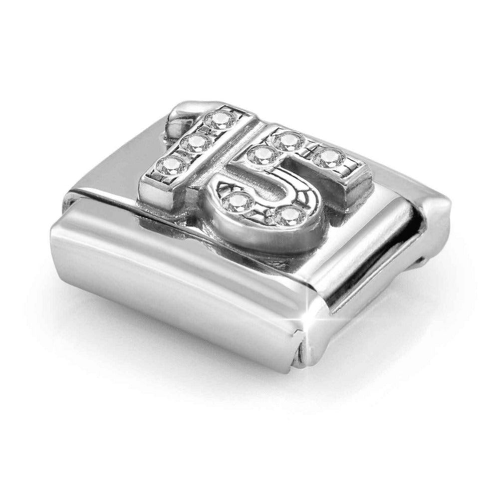 Nomination Composable Silver CZ 15 Charm 330304/49