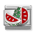 Nomination Composable Silver CZ Watermelon Charm 330306/09