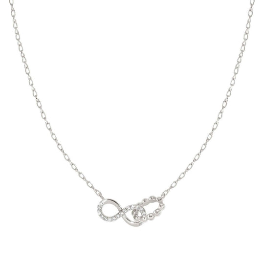 Nomination Lovecloud Mini Bead Hoop & Infinity Necklace Silver *