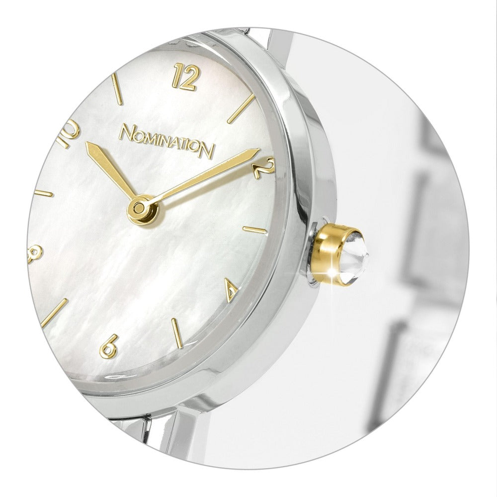 Nomination Paris Oval Mother Of Pearl Dial Bracelet Watch