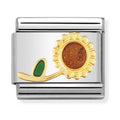 Nomination Composable Gold Sunflower Charm 030214/26