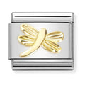 Nomination Composable Gold DIAMOND-CUT DRAGONFLY Charm 030149/56