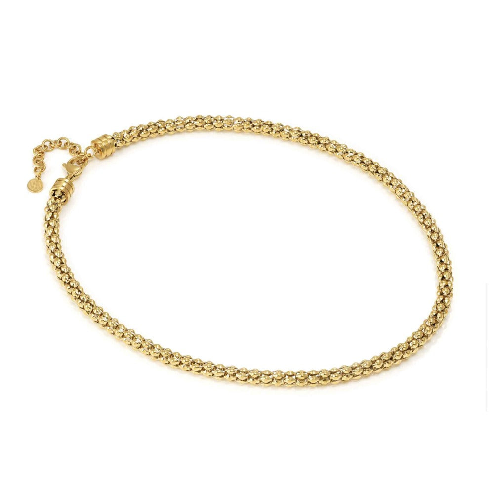 Nomination Ecclettica Golden Popcorn Necklace