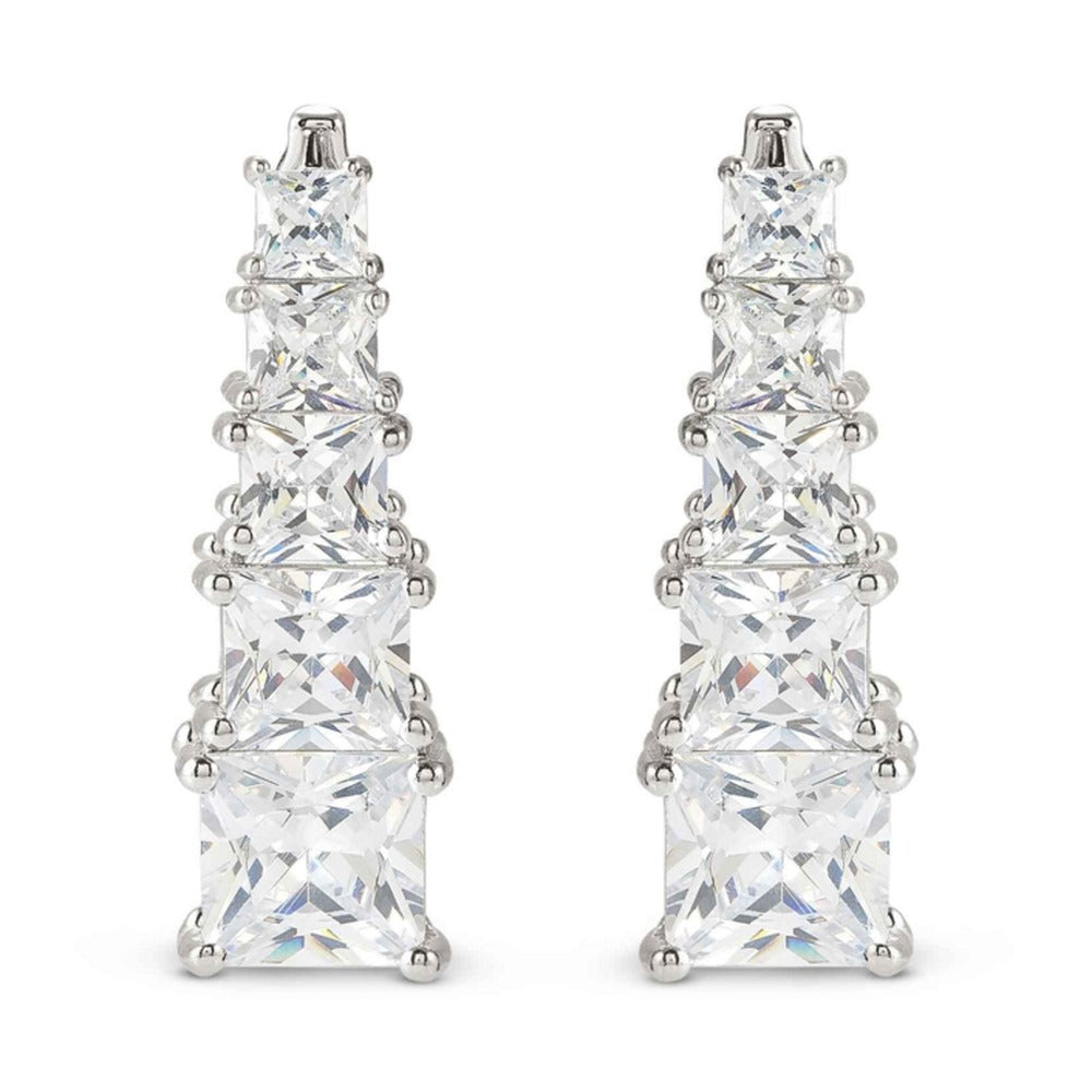 Nomination DAYTONIGHT Princess Cut Cubic Zirconia Earring Jackets 925 Silver